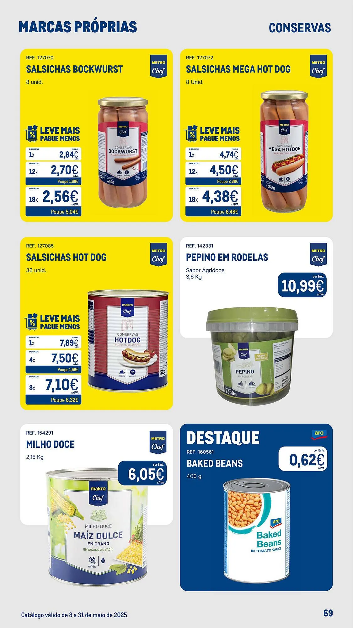 Folheto Folheto Makro de 8 de maio até 31 de maio 2025 - Pagina 69