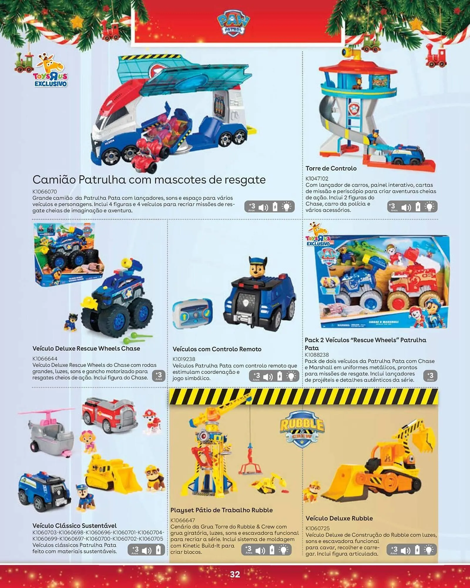 Folheto Catálogo Toys R Us de 5 de novembro até 5 de janeiro 2026 - Pagina 32