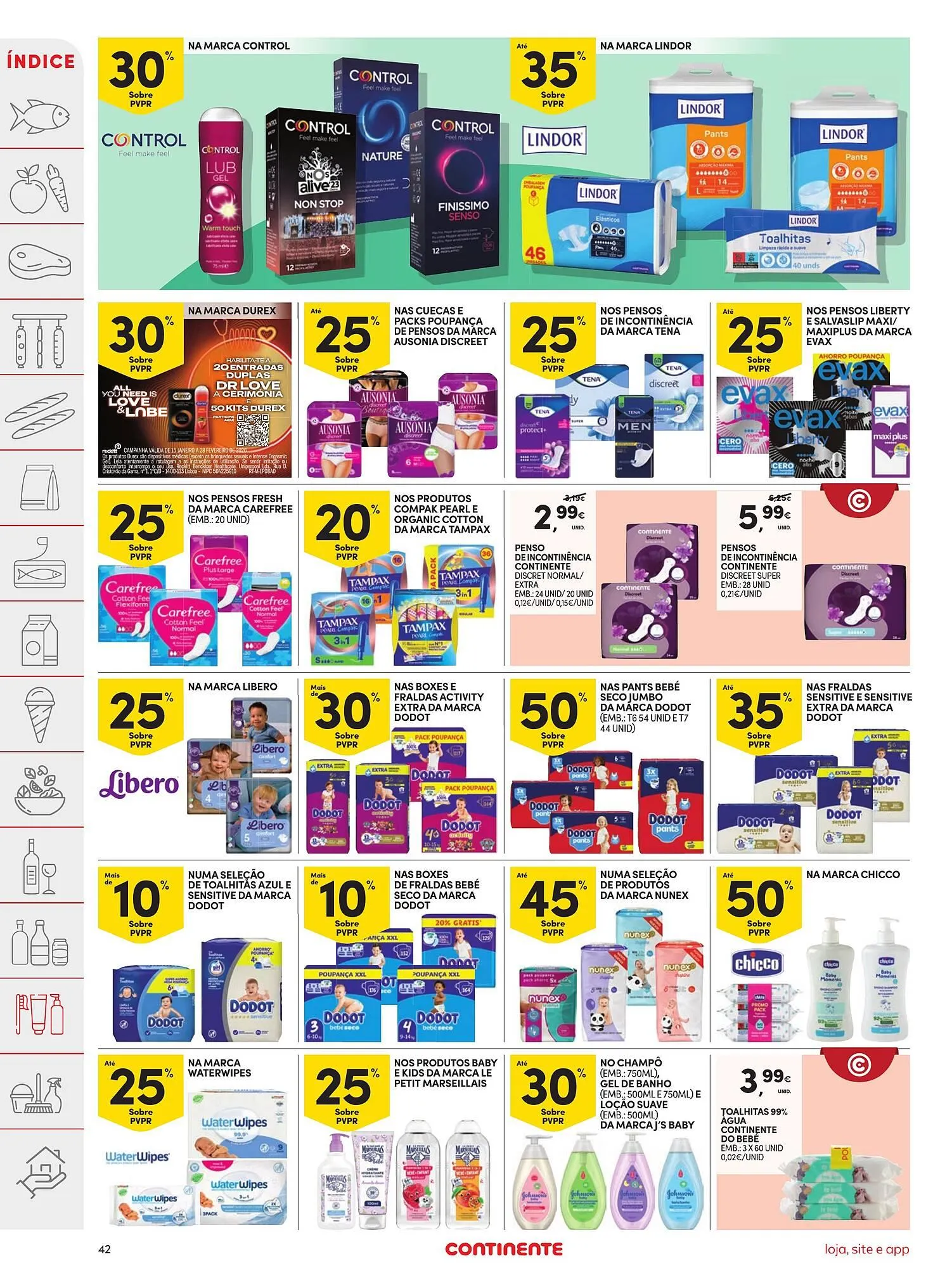 Folheto Folheto Continente de 17 de fevereiro até 23 de fevereiro 2026 - Pagina 42
