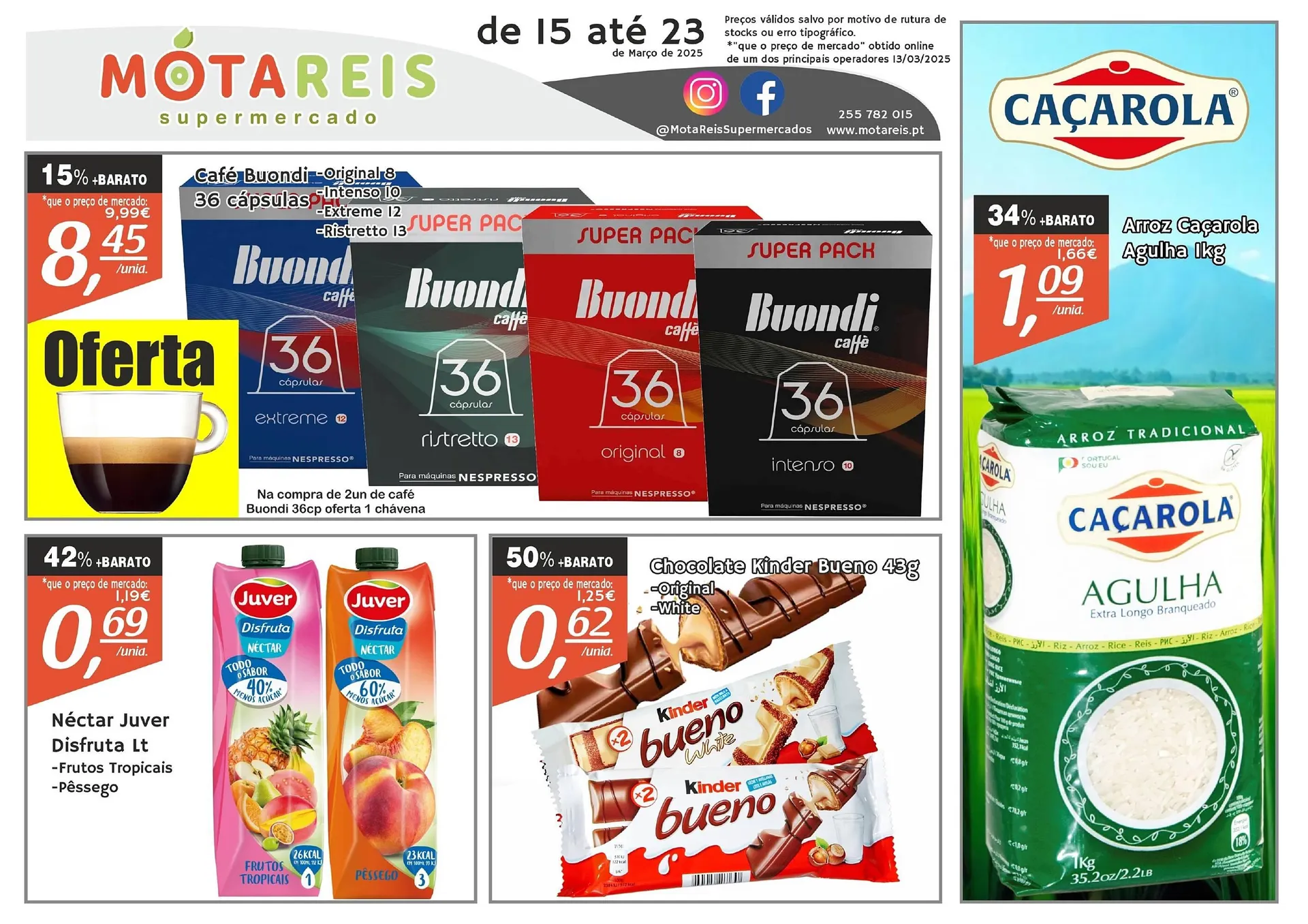 Folheto Mota Reis - 1
