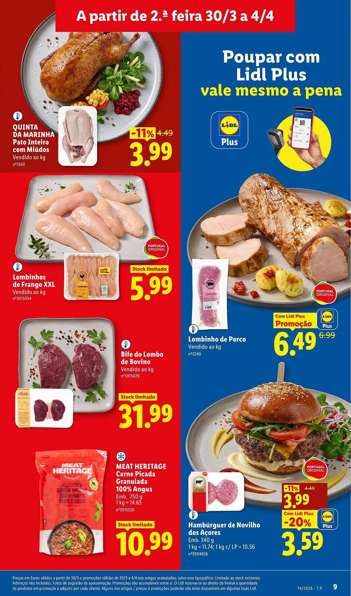 Folheto Folheto Lidl de 30 de março até 4 de abril 2026 - Pagina 9