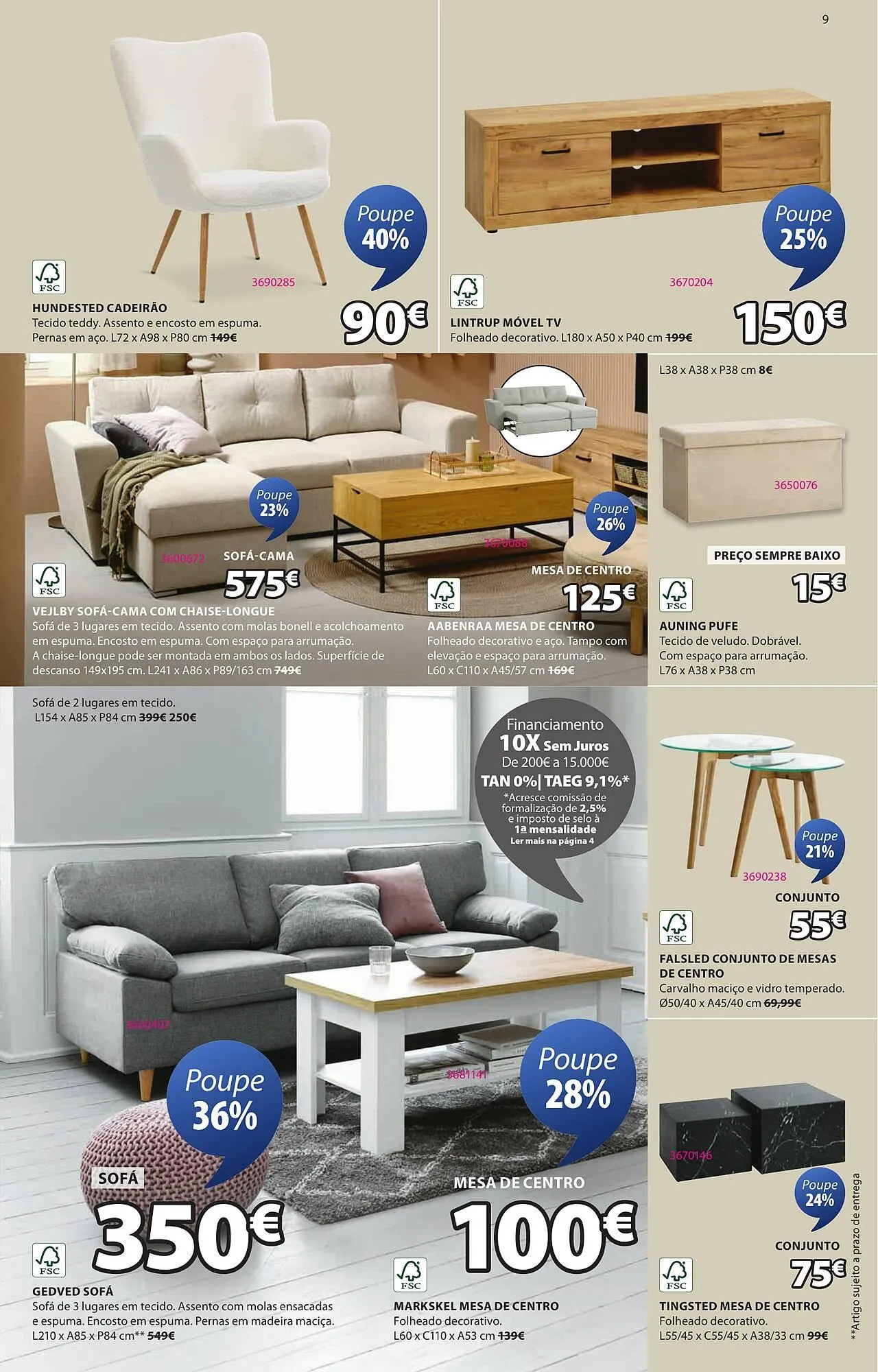 Folheto Folheto JYSK de 12 de junho até 16 de julho 2025 - Pagina 9