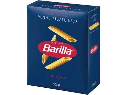 massa barilla penne rigate 500g