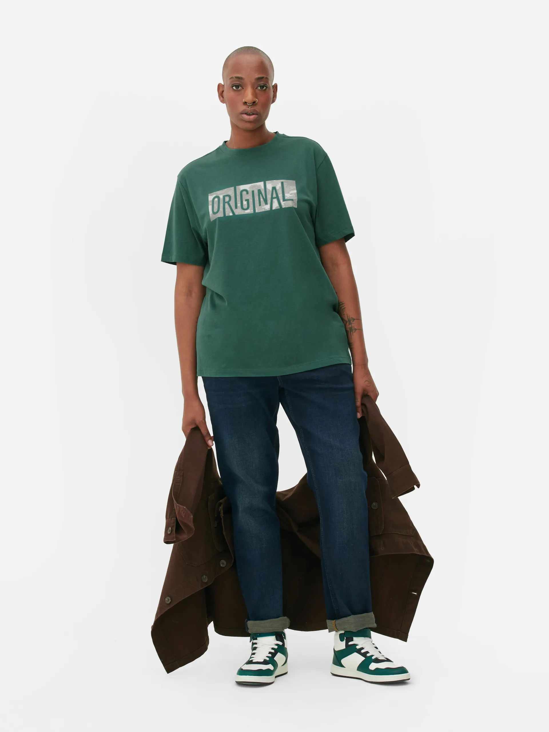 T-shirt met print Original