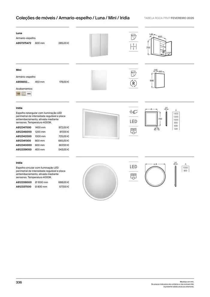 Folheto Soluções de Banho  de 6 de janeiro até 31 de dezembro 2025 - Pagina 338