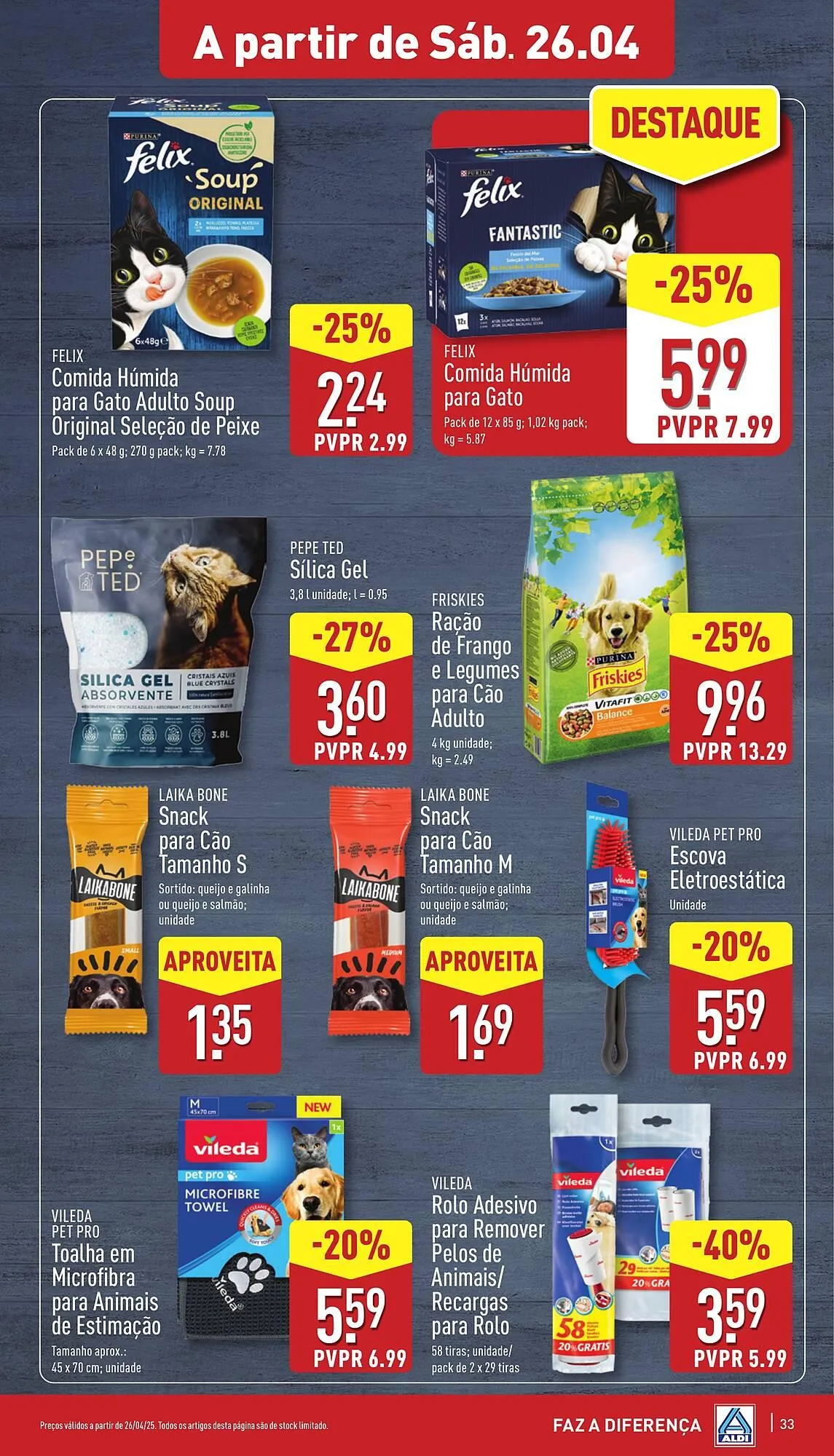 Folheto Folheto ALDI de 23 de abril até 29 de abril 2025 - Pagina 33