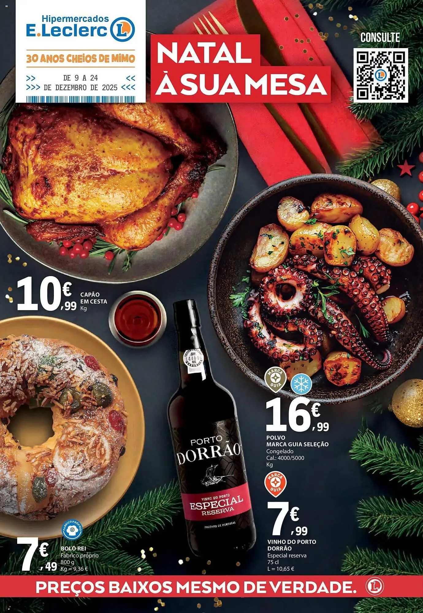Folheto Folheto E.Leclerc de 9 de dezembro até 25 de dezembro 2025 - Pagina 1