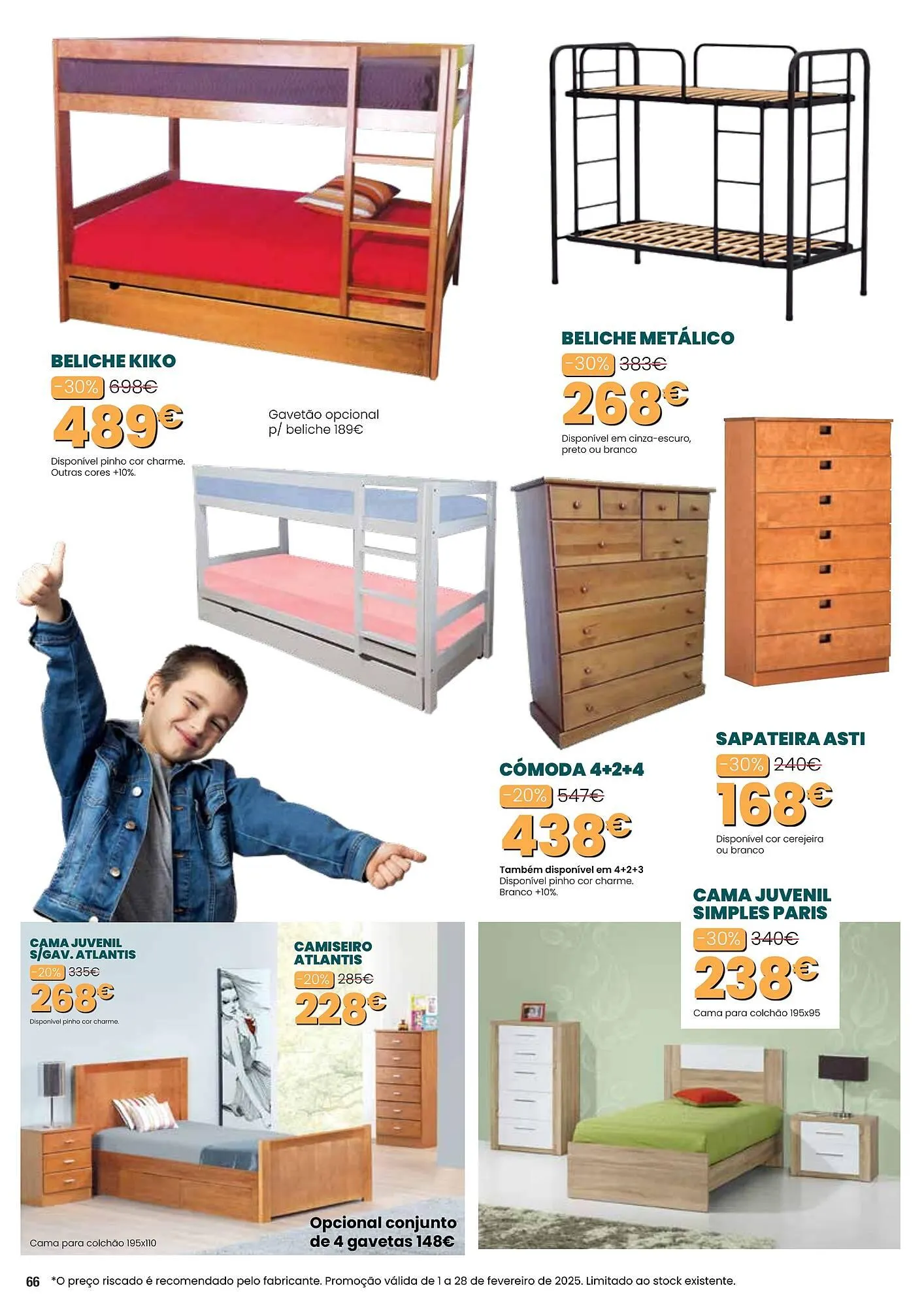 Folheto Folheto Hiper Centro do Móvel de 1 de fevereiro até 28 de fevereiro 2025 - Pagina 66