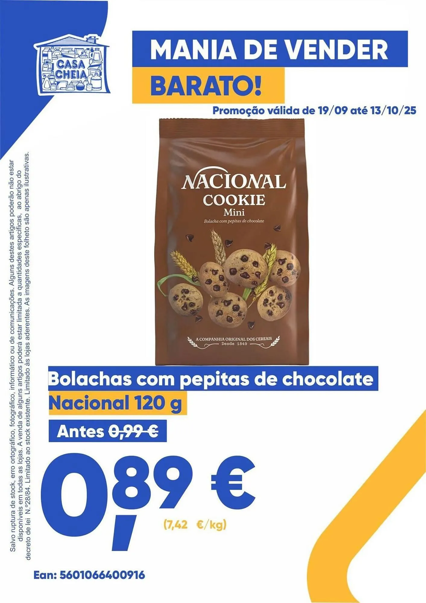 Folheto Folheto Casa Cheia de 22 de setembro até 13 de outubro 2025 - Pagina 1
