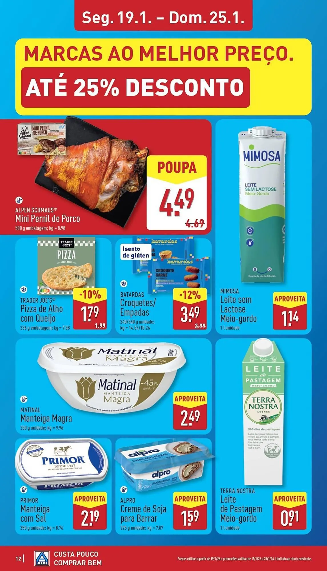 Folheto Folheto ALDI de 19 de janeiro até 25 de janeiro 2026 - Pagina 12