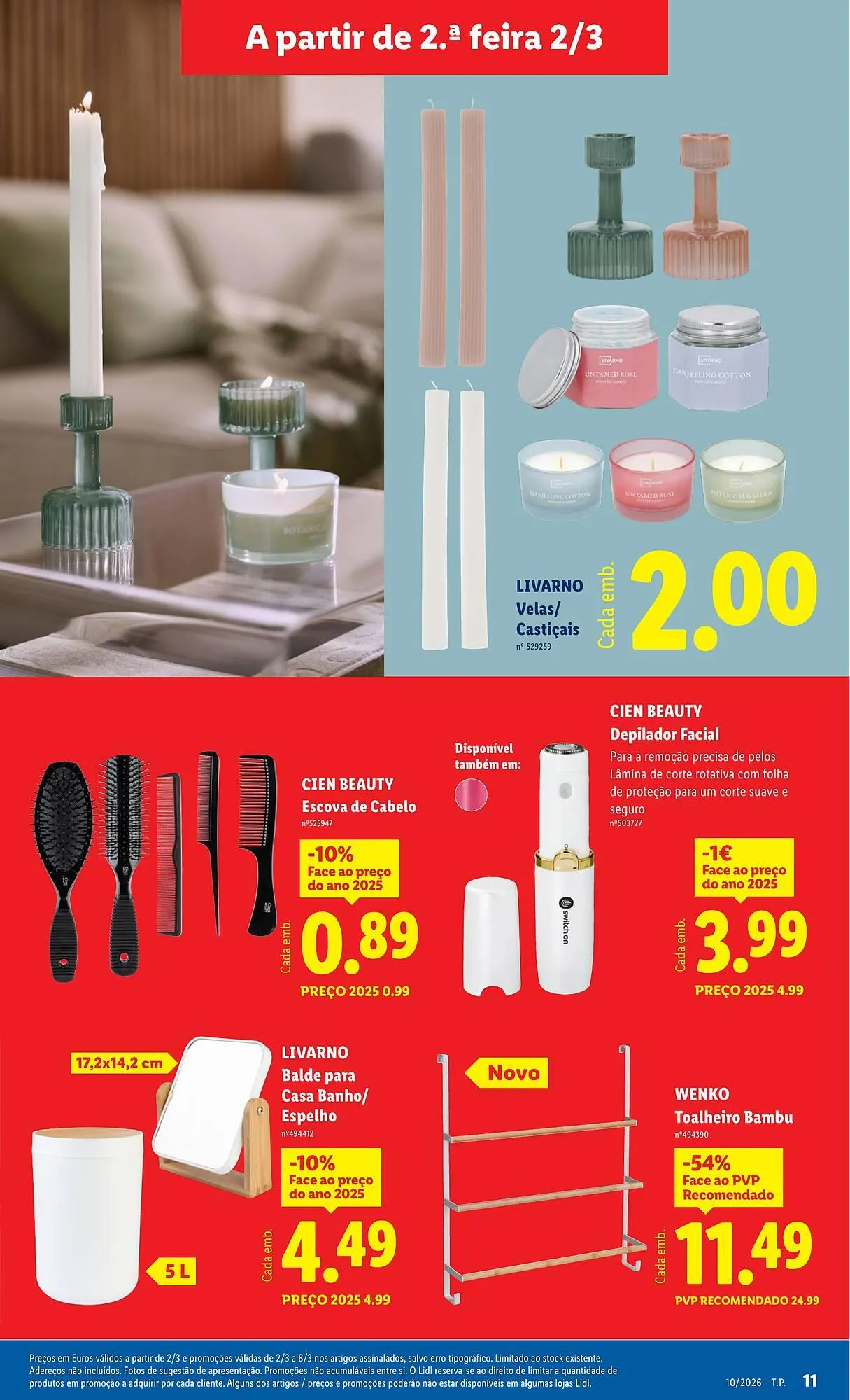 Folheto Folheto Lidl de 2 de março até 8 de março 2026 - Pagina 11