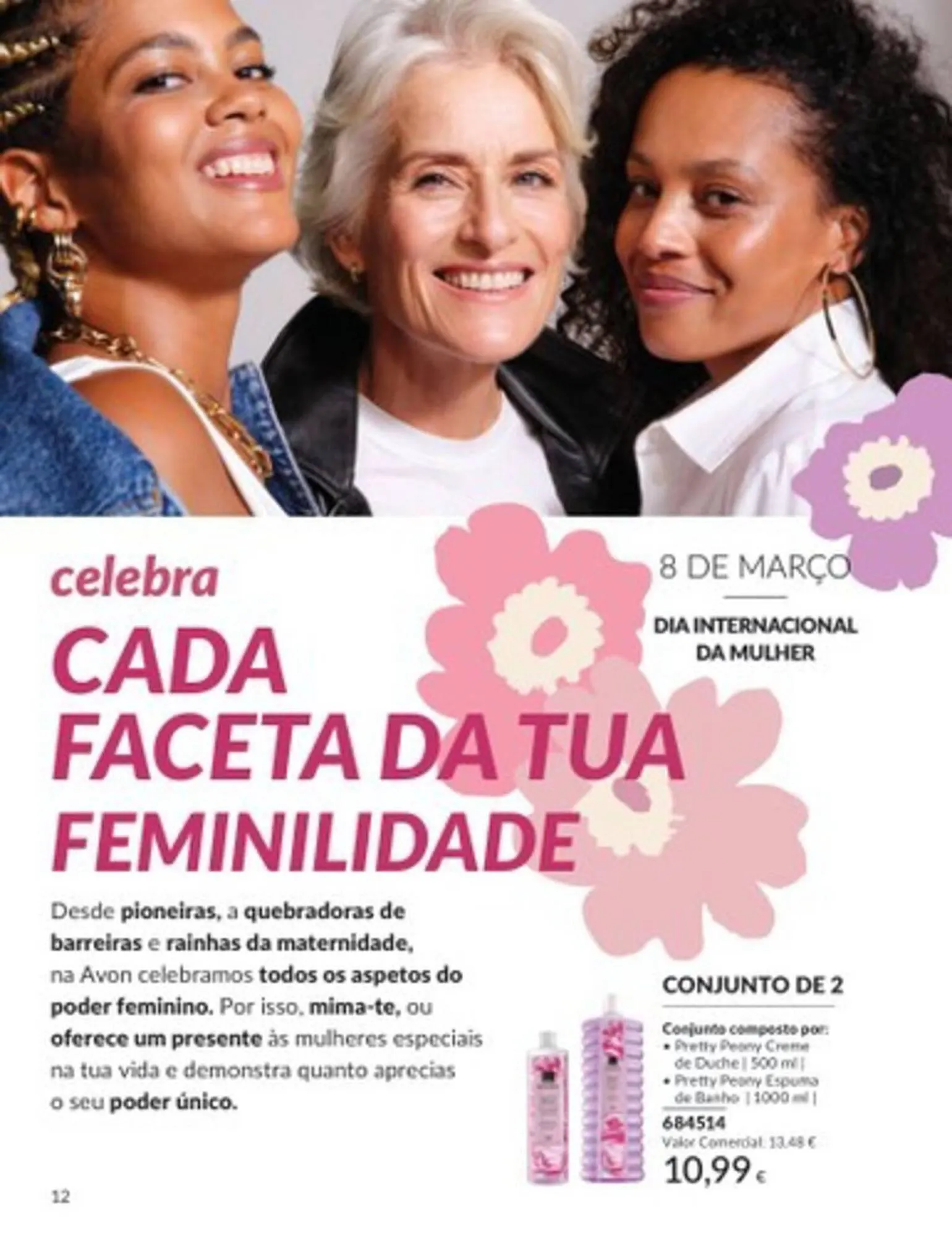 Folheto Folheto Avon de 3 de março até 31 de março 2025 - Pagina 12