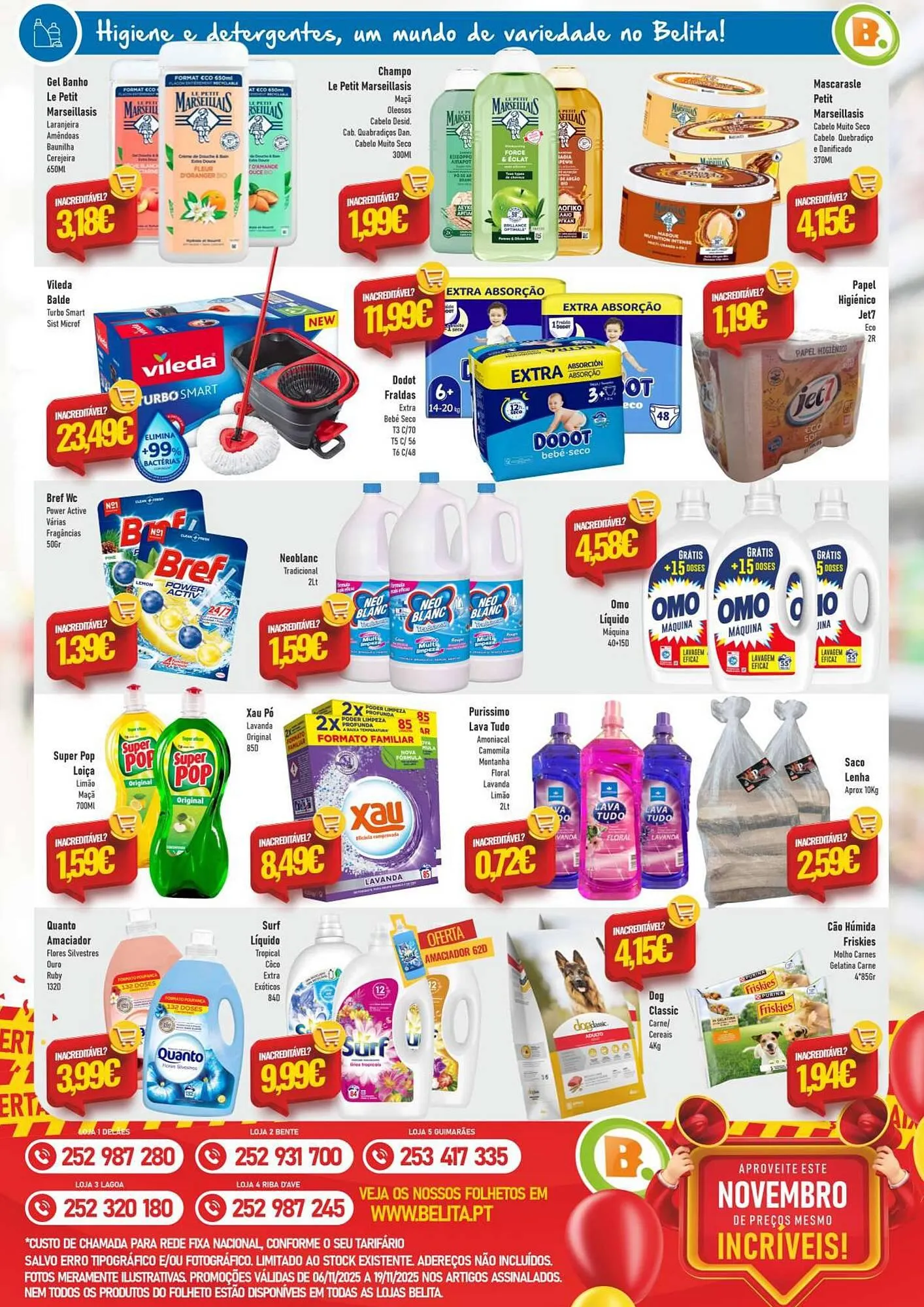 Folheto Folheto Belita de 6 de novembro até 19 de novembro 2025 - Pagina 8