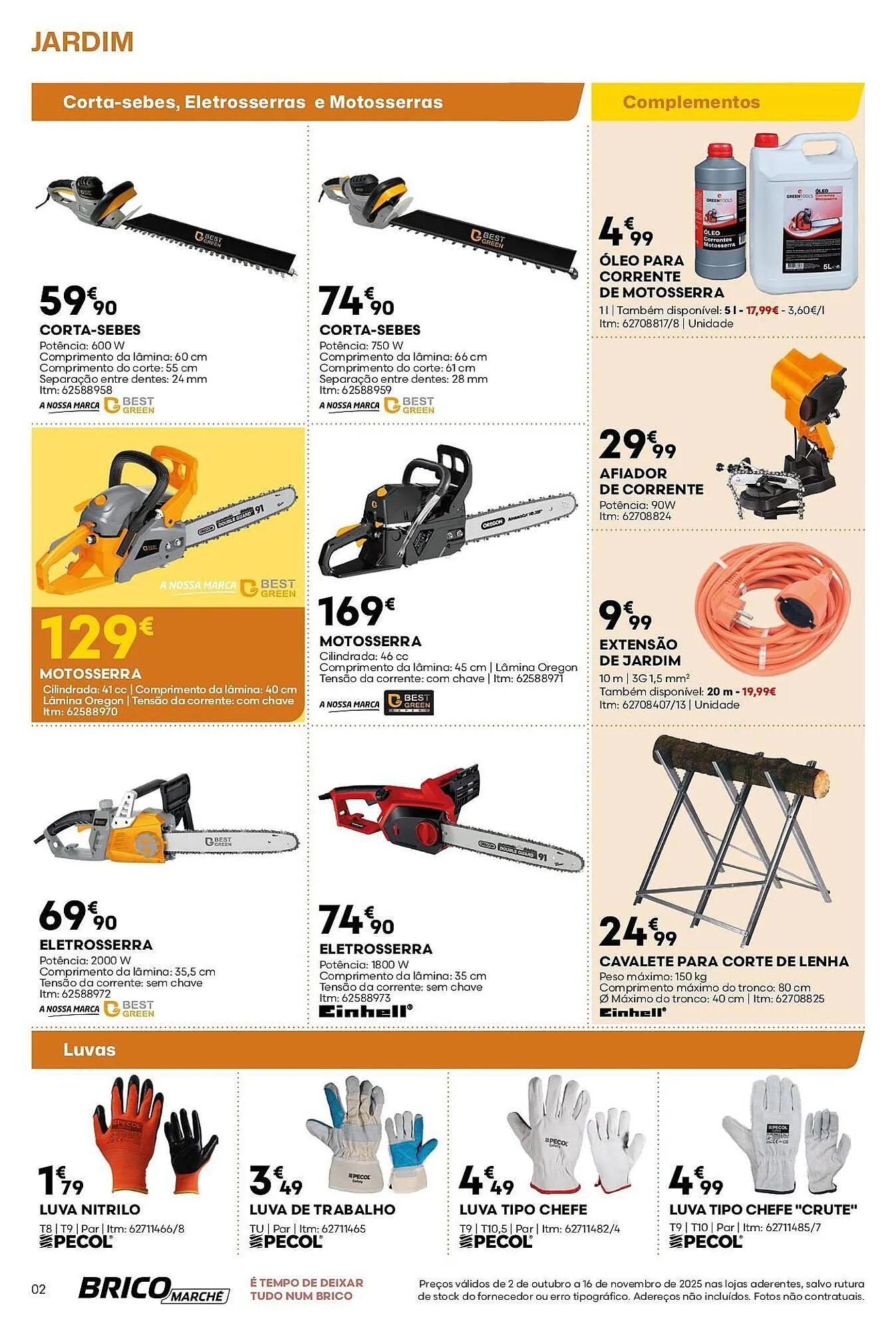 Folheto Folheto Bricomarché de 2 de outubro até 16 de novembro 2025 - Pagina 2