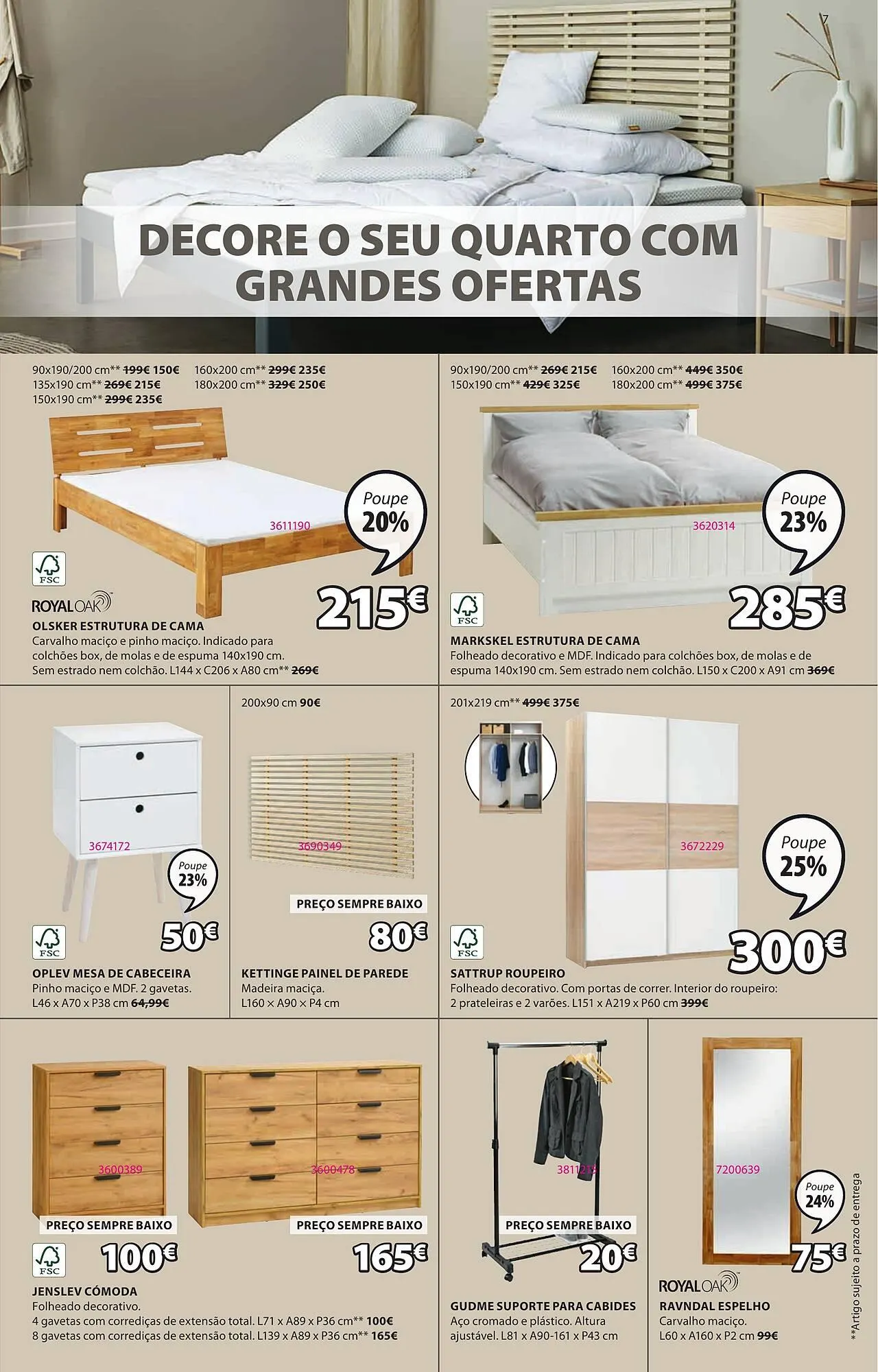 Folheto Folheto JYSK de 2 de janeiro até 12 de fevereiro 2025 - Pagina 7