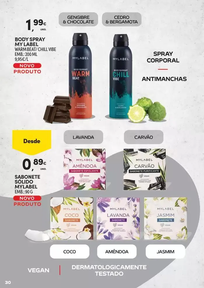 Folheto Novidades de que toda a gente gosta. de 29 de janeiro até 2 de março 2025 - Pagina 30