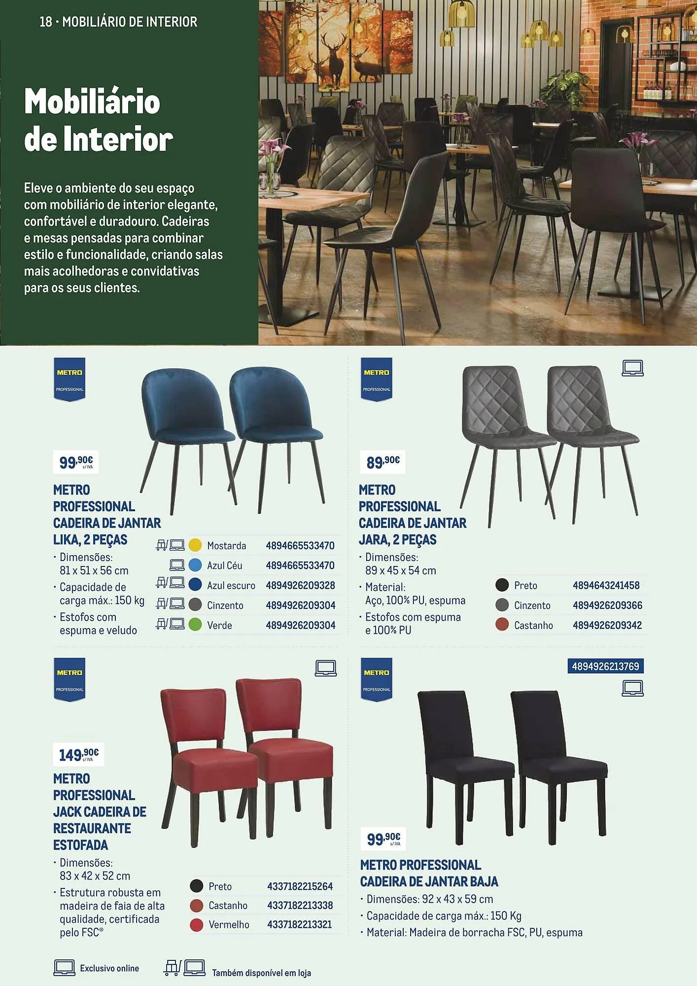 Folheto Catálogo Makro de 3 de março até 31 de março 2026 - Pagina 18