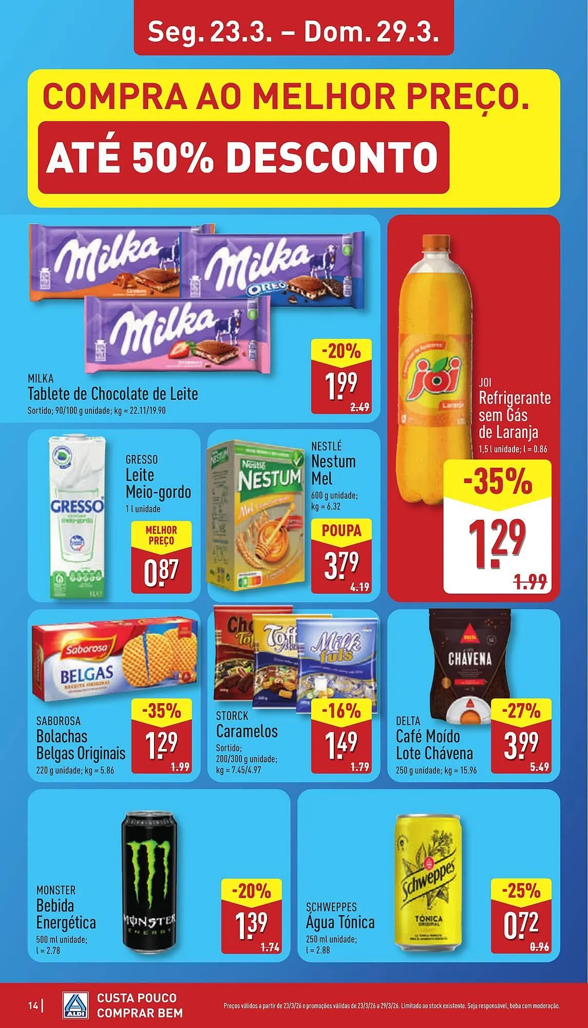 Folheto Folheto ALDI de 23 de março até 29 de março 2026 - Pagina 14