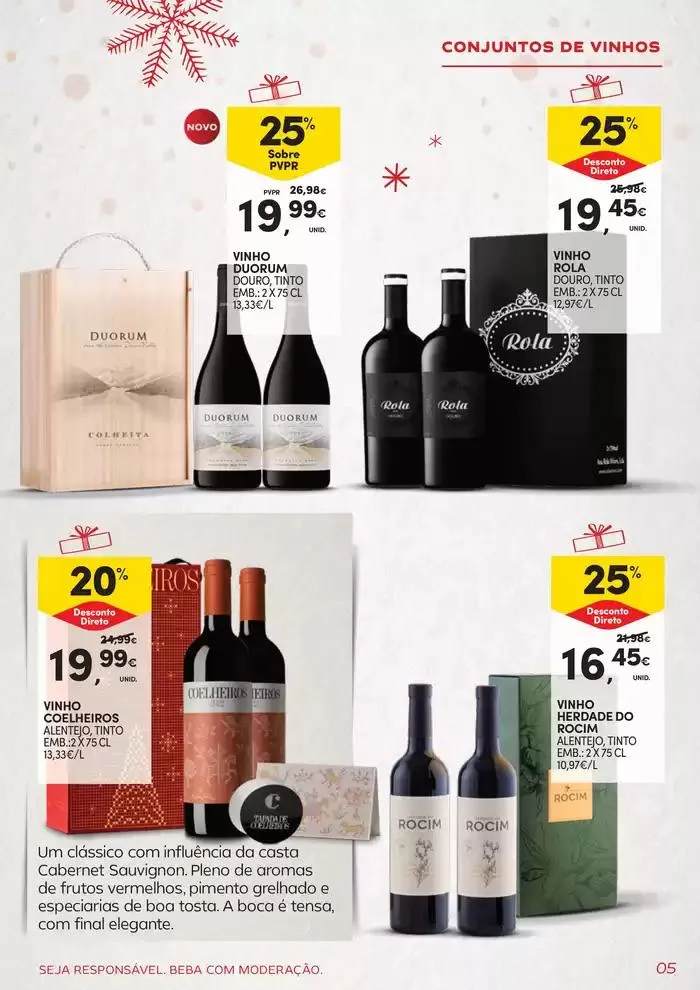 Folheto Presentes de Natal- Garrafeira de 29 de outubro até 24 de dezembro 2024 - Pagina 5