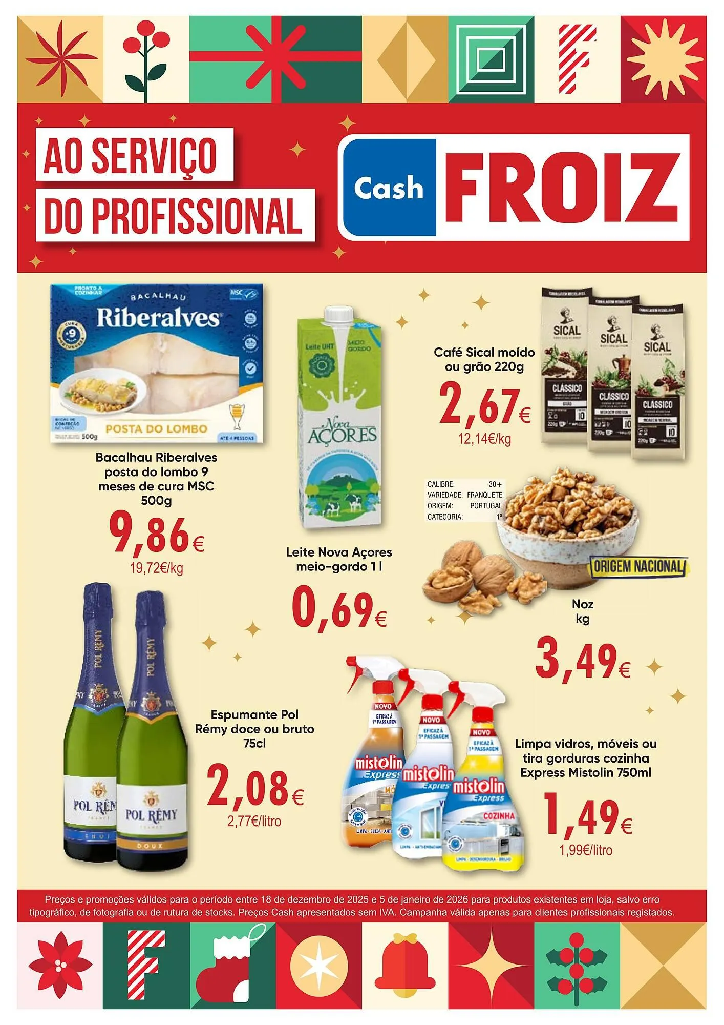 Folheto Folheto Froiz de 18 de dezembro até 5 de janeiro 2026 - Pagina 1