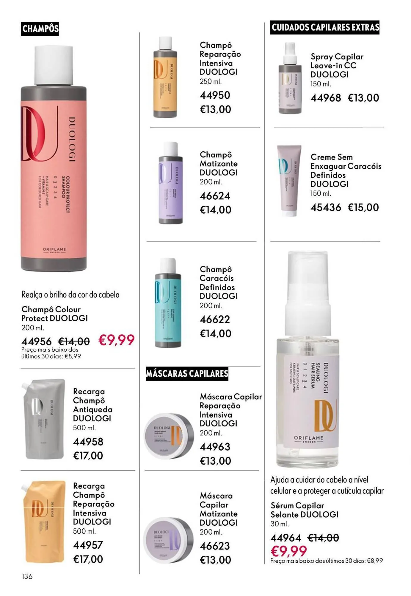 Folheto Catálogo Oriflame de 6 de maio até 26 de maio 2026 - Pagina 136