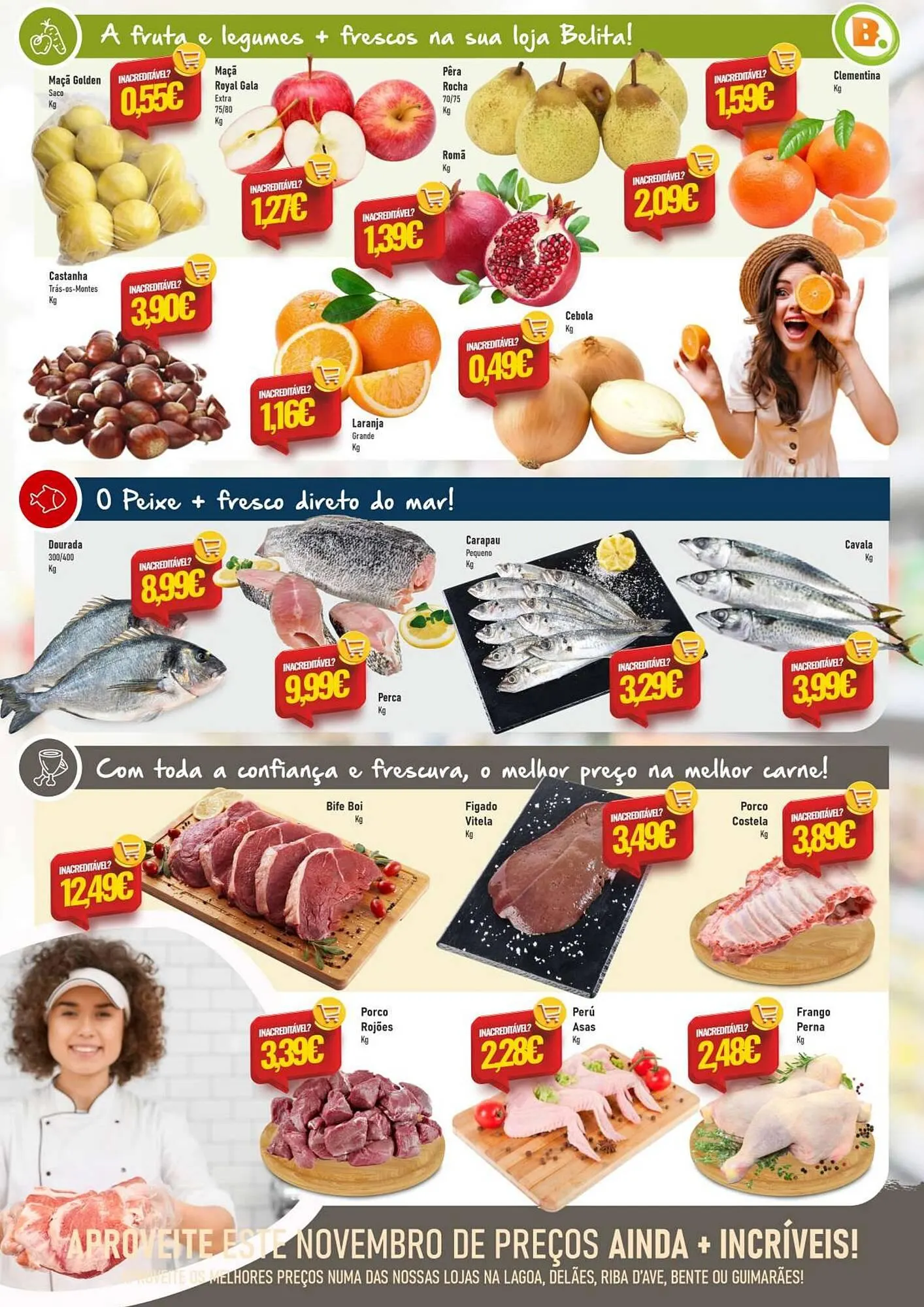 Folheto Folheto Belita de 6 de novembro até 19 de novembro 2025 - Pagina 3