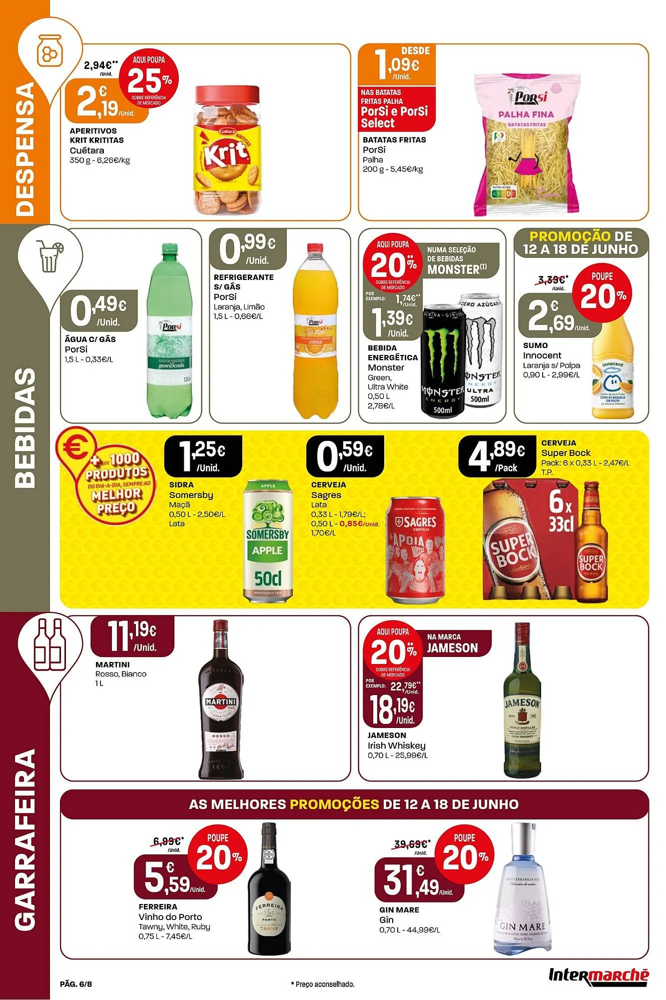 Folheto Folheto Intermarché de 12 de junho até 18 de junho 2025 - Pagina 6