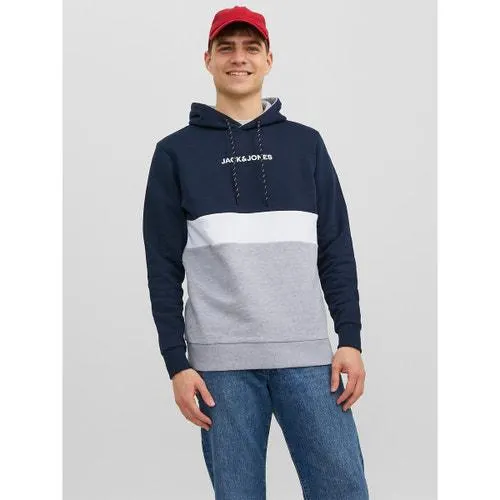 Sweat com capuz colorblock, Jjereid
