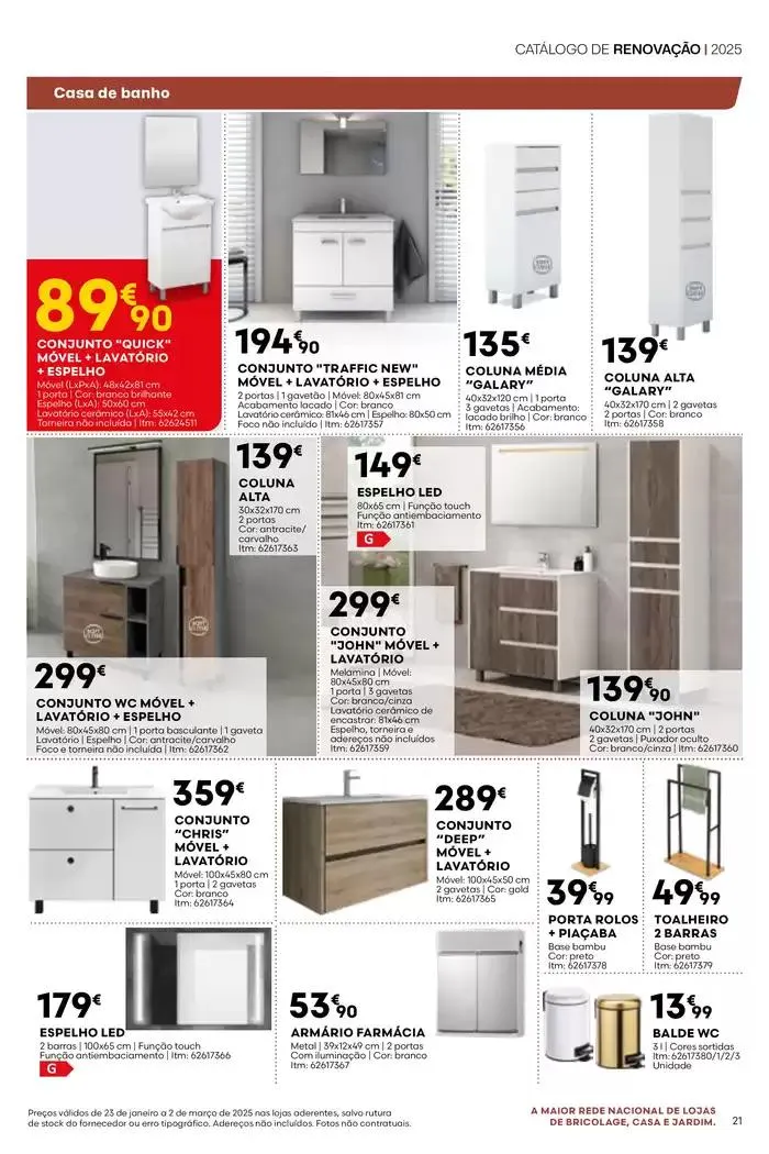 Folheto F#2 Catálogo Renovação 24p Nacional de 23 de janeiro até 2 de março 2025 - Pagina 21