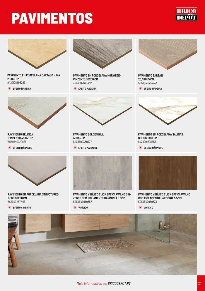 Folheto Catálogo de Casa De Banho de 8 de agosto até 31 de dezembro 2024 - Pagina 39