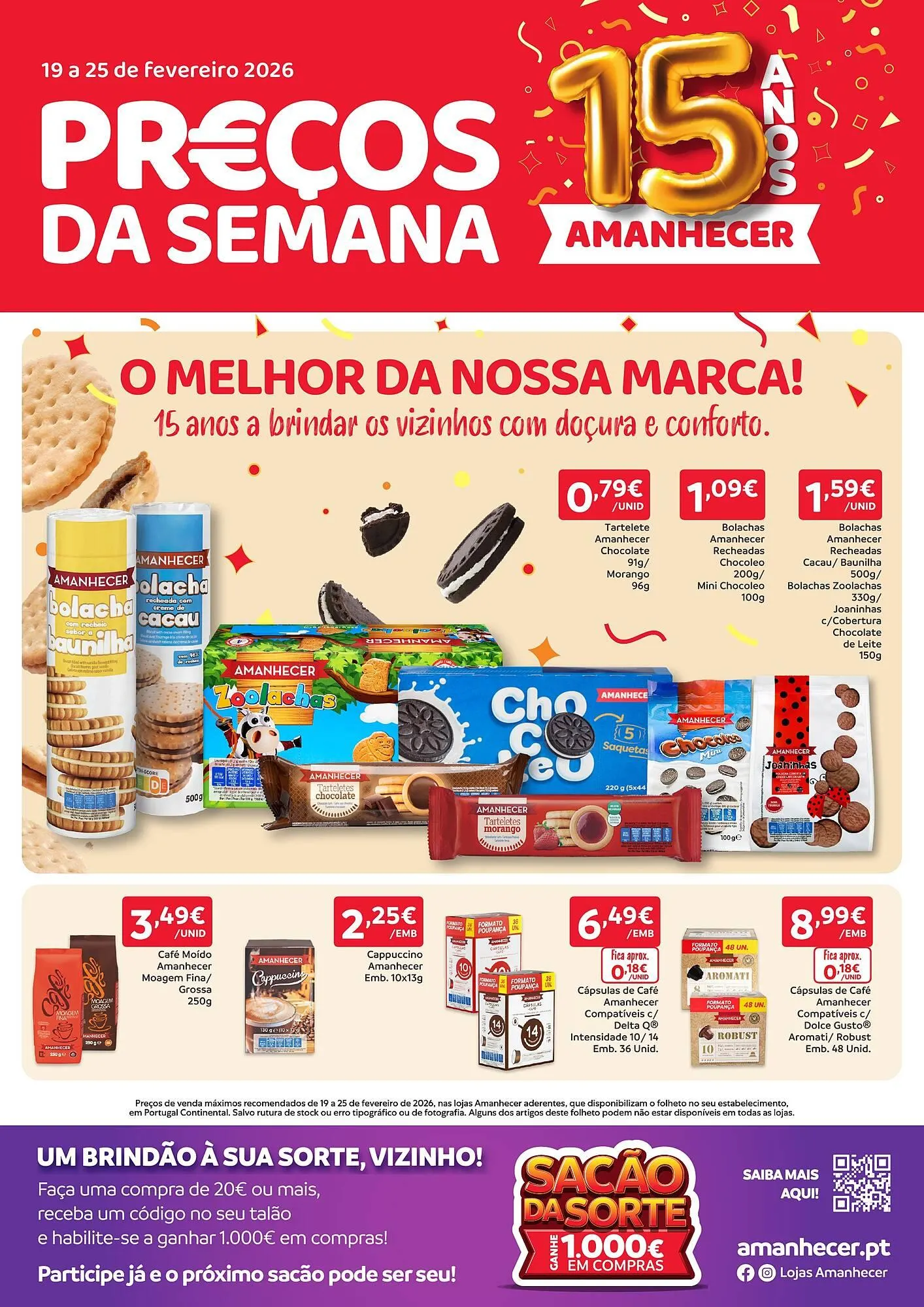 Folheto Amanhecer - 1