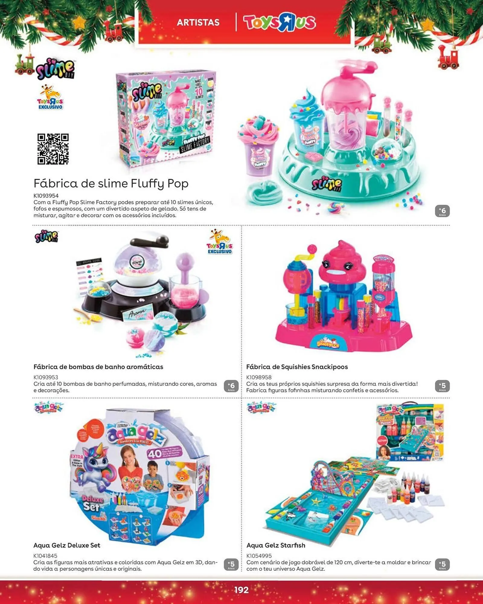 Folheto Catálogo Toys R Us de 5 de novembro até 5 de janeiro 2026 - Pagina 192