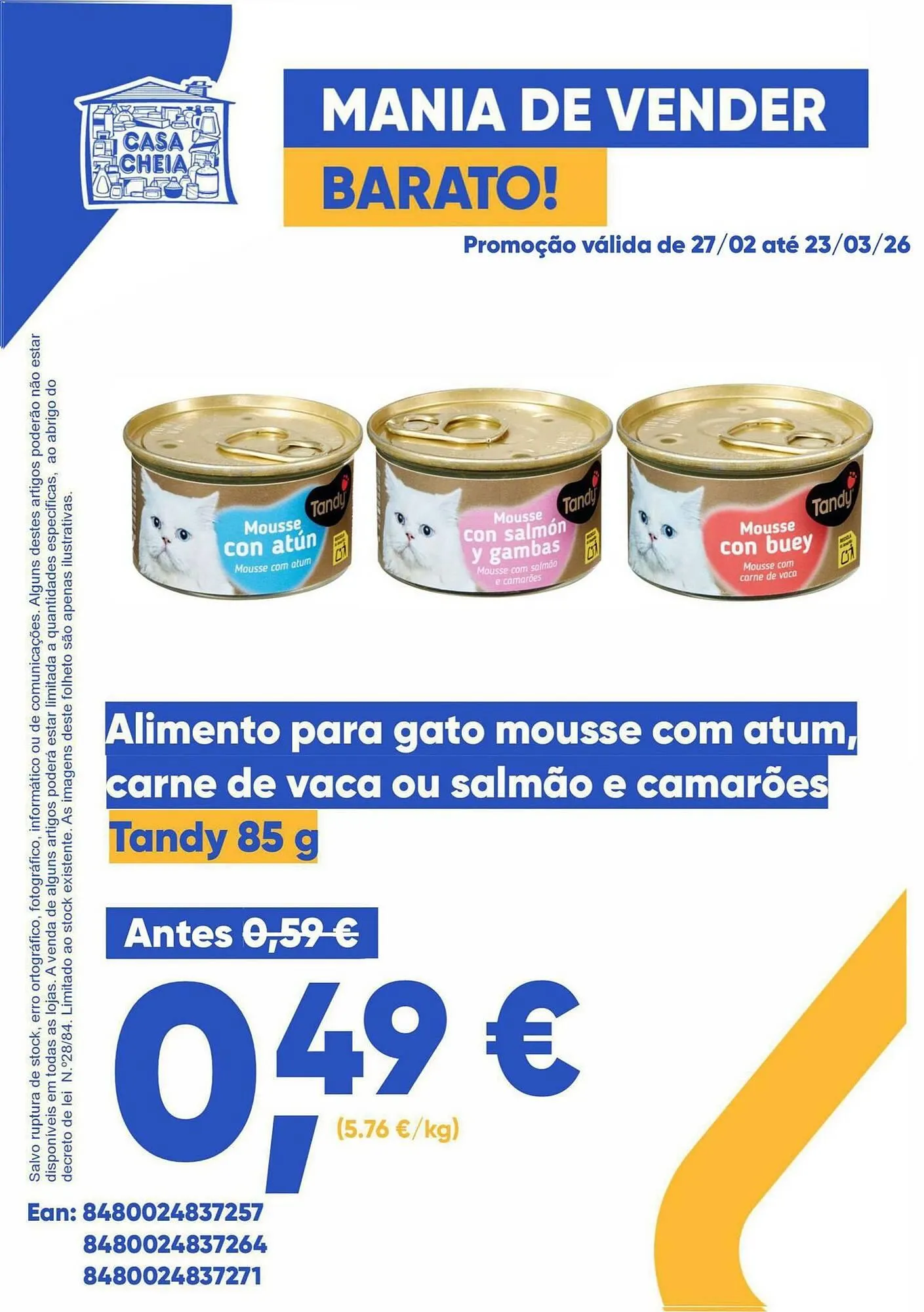 Folheto Folheto Casa Cheia de 27 de fevereiro até 23 de março 2026 - Pagina 5