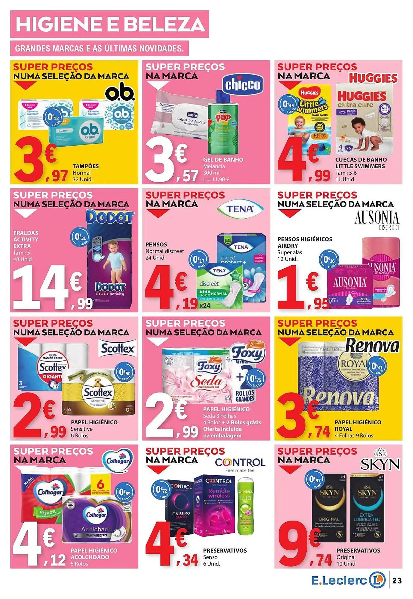 Folheto Folheto E.Leclerc de 3 de julho até 9 de julho 2025 - Pagina 23