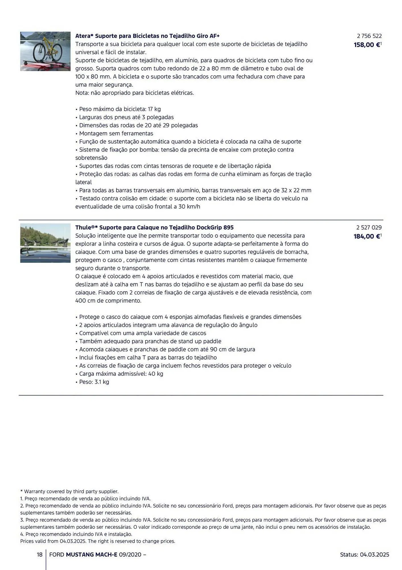 Folheto Folheto Ford de 18 de março até 31 de agosto 2025 - Pagina 18