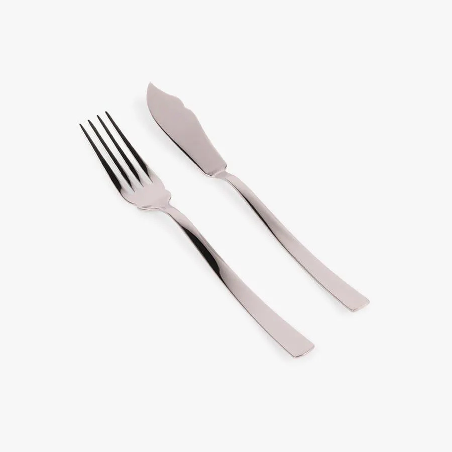 Faqueiro de peixe 2 peças HOTEL