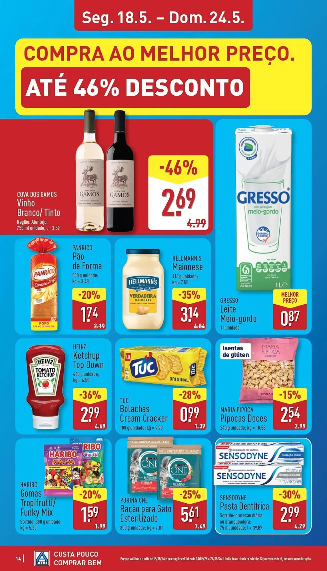 Folheto Folheto ALDI de 18 de maio até 24 de maio 2026 - Pagina 14