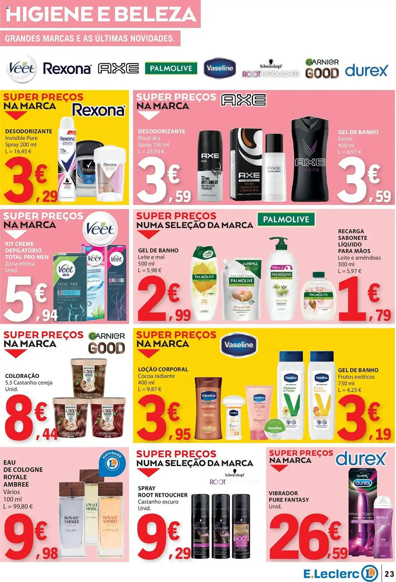 Folheto Folheto E.Leclerc de 27 de março até 2 de abril 2025 - Pagina 23