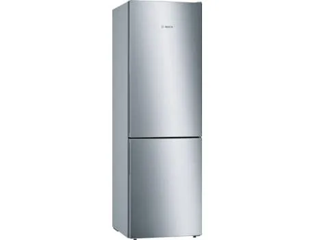 Frigorífico Combinado BOSCH KGE36AICA (Low Frost - 186 cm - 308 L - Inox)