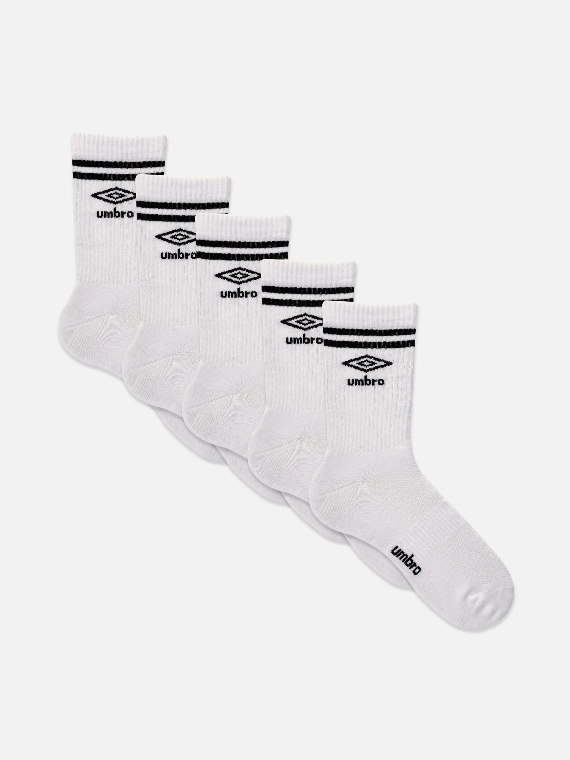 Pack 5 pares meias desporto Umbro