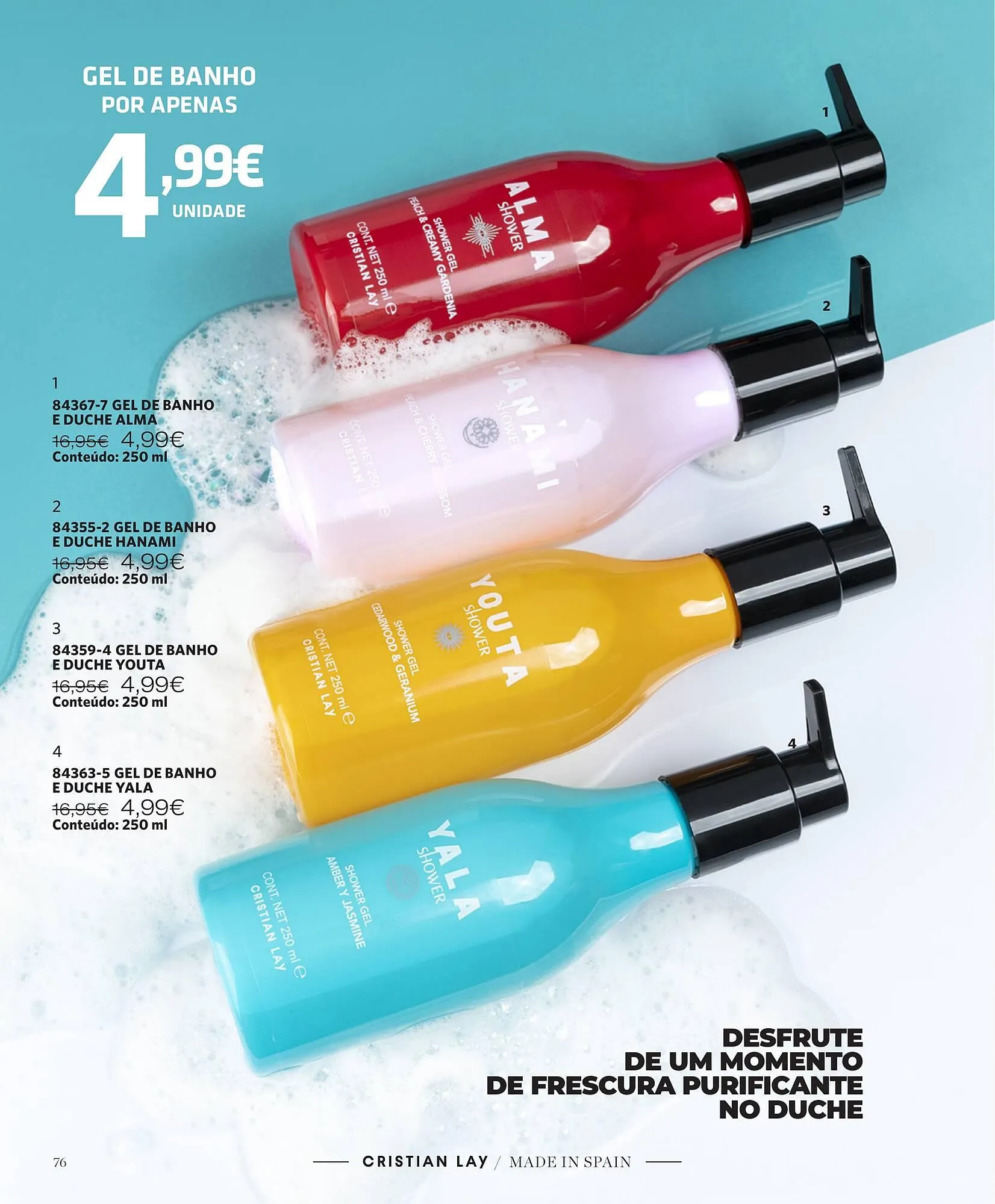 Folheto Folheto Cristian Lay de 5 de maio até 31 de maio 2025 - Pagina 76