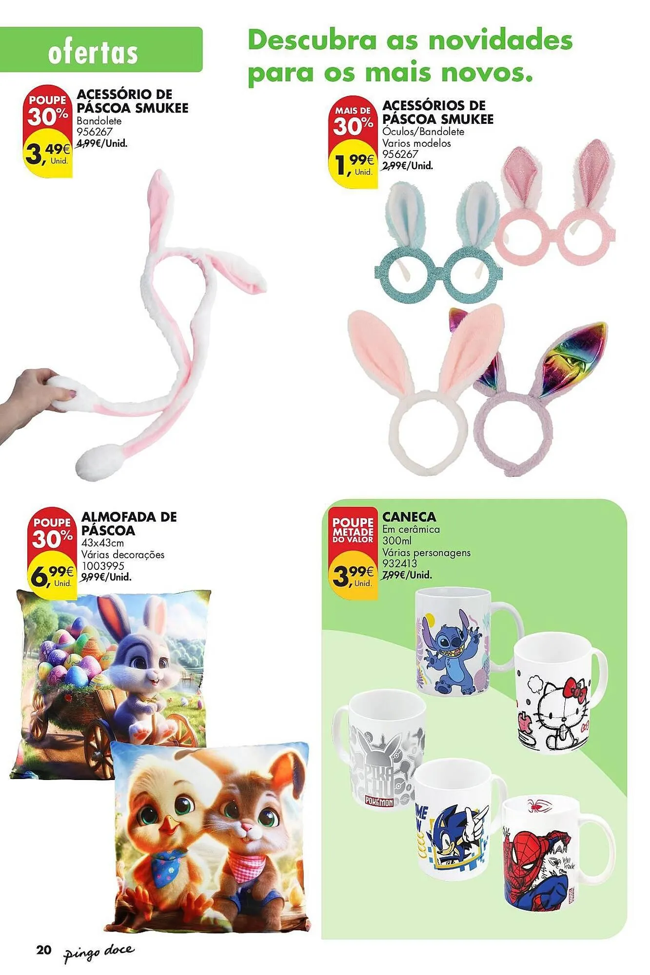 Folheto Folheto Pingo Doce de 10 de março até 6 de abril 2026 - Pagina 20