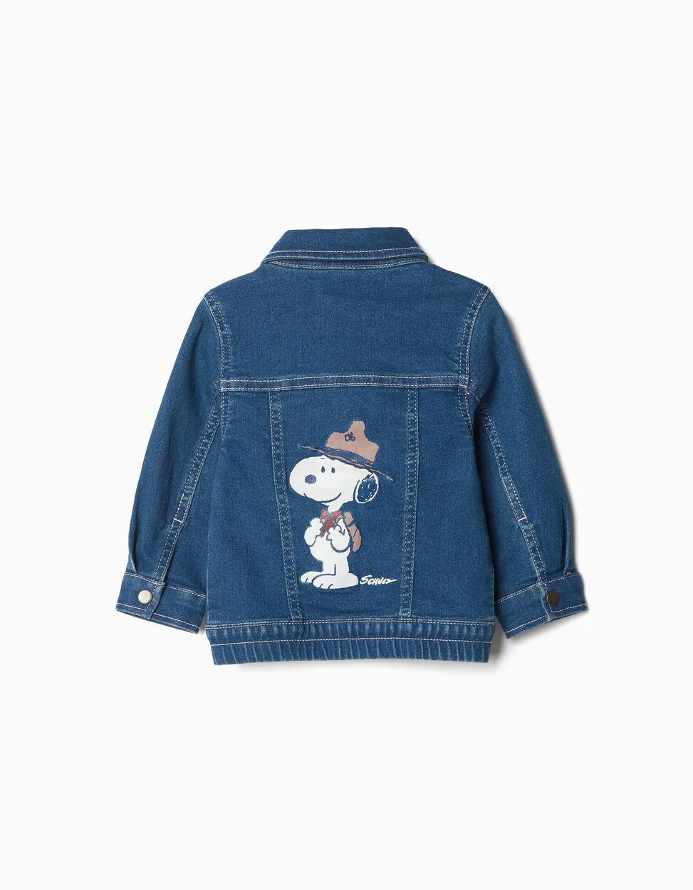 Blusão de Ganga 'Snoopy', Bebé Menino, Azul