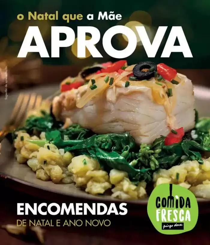 Folheto Pingo Doce Encomendas de Natal e Ano Novo Madeira de 26 de novembro até 26 de dezembro 2024 - Pagina 1