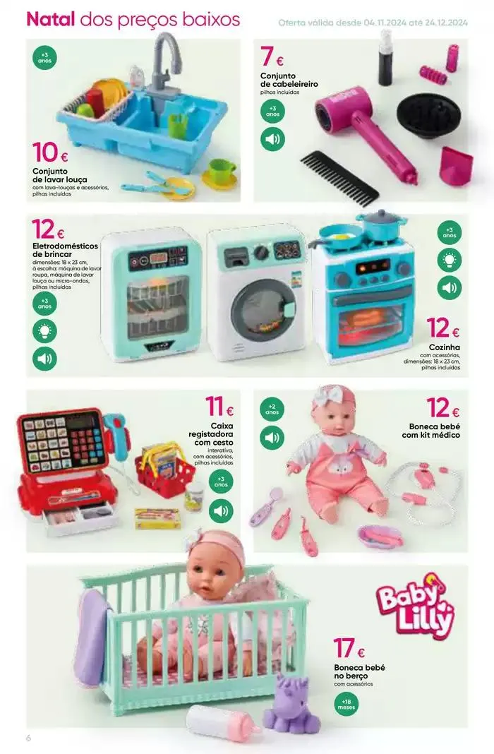 Folheto Catalogo de natal de 4 de novembro até 24 de dezembro 2024 - Pagina 6