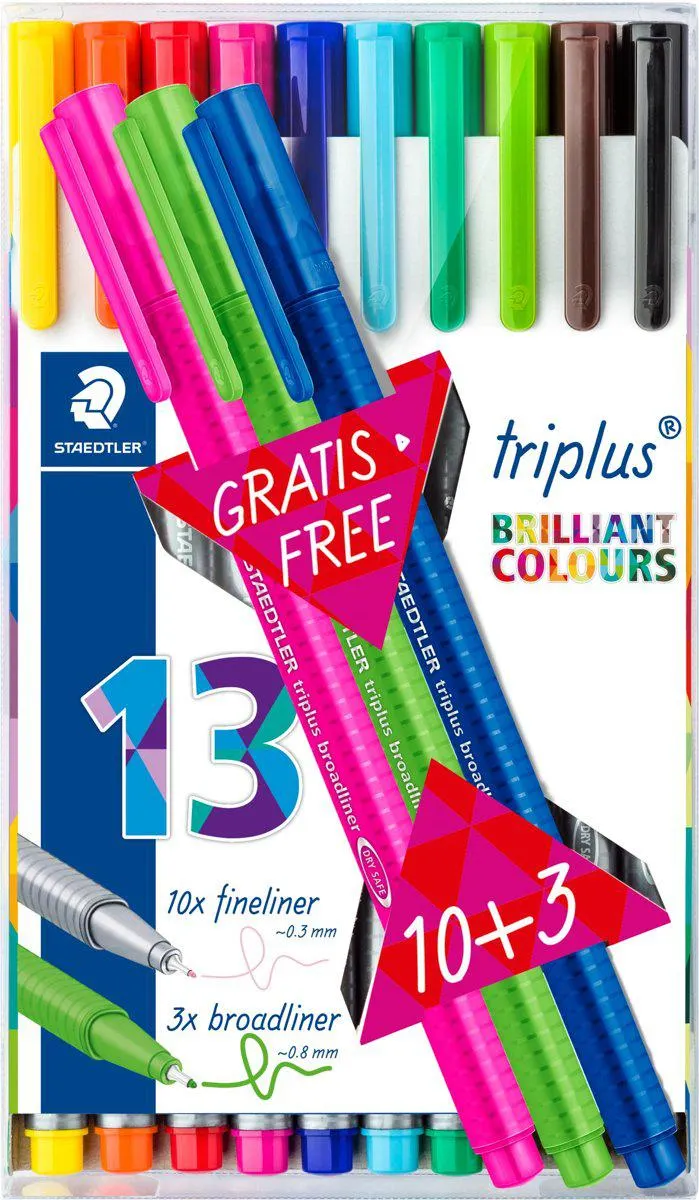 Marcador Triplus Fineliner