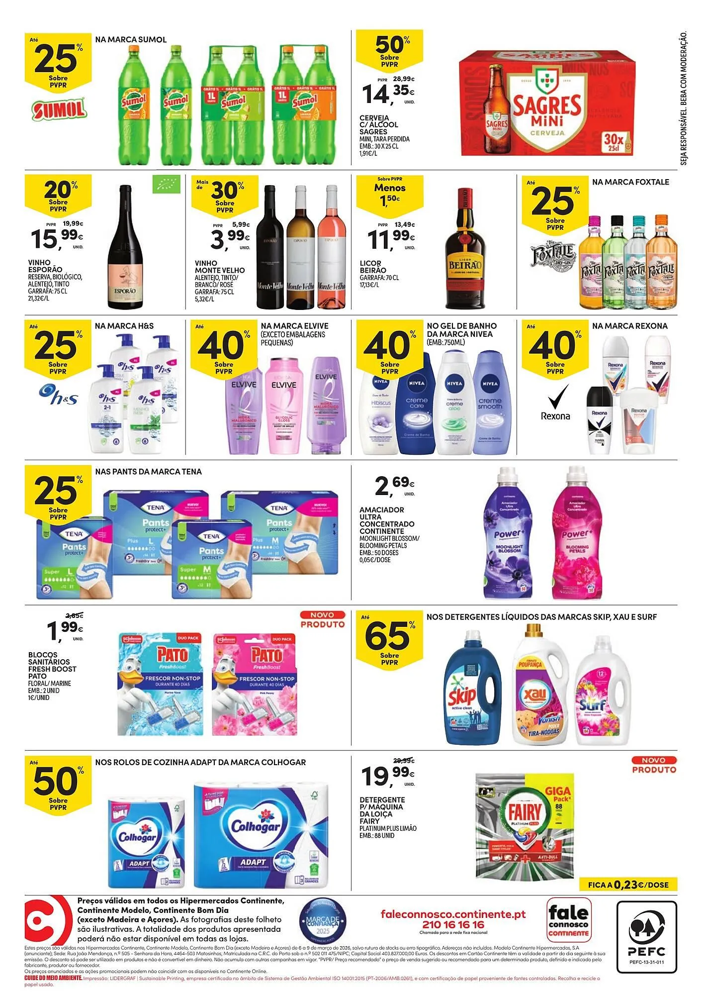 Folheto Folheto Continente de 6 de março até 9 de março 2026 - Pagina 4