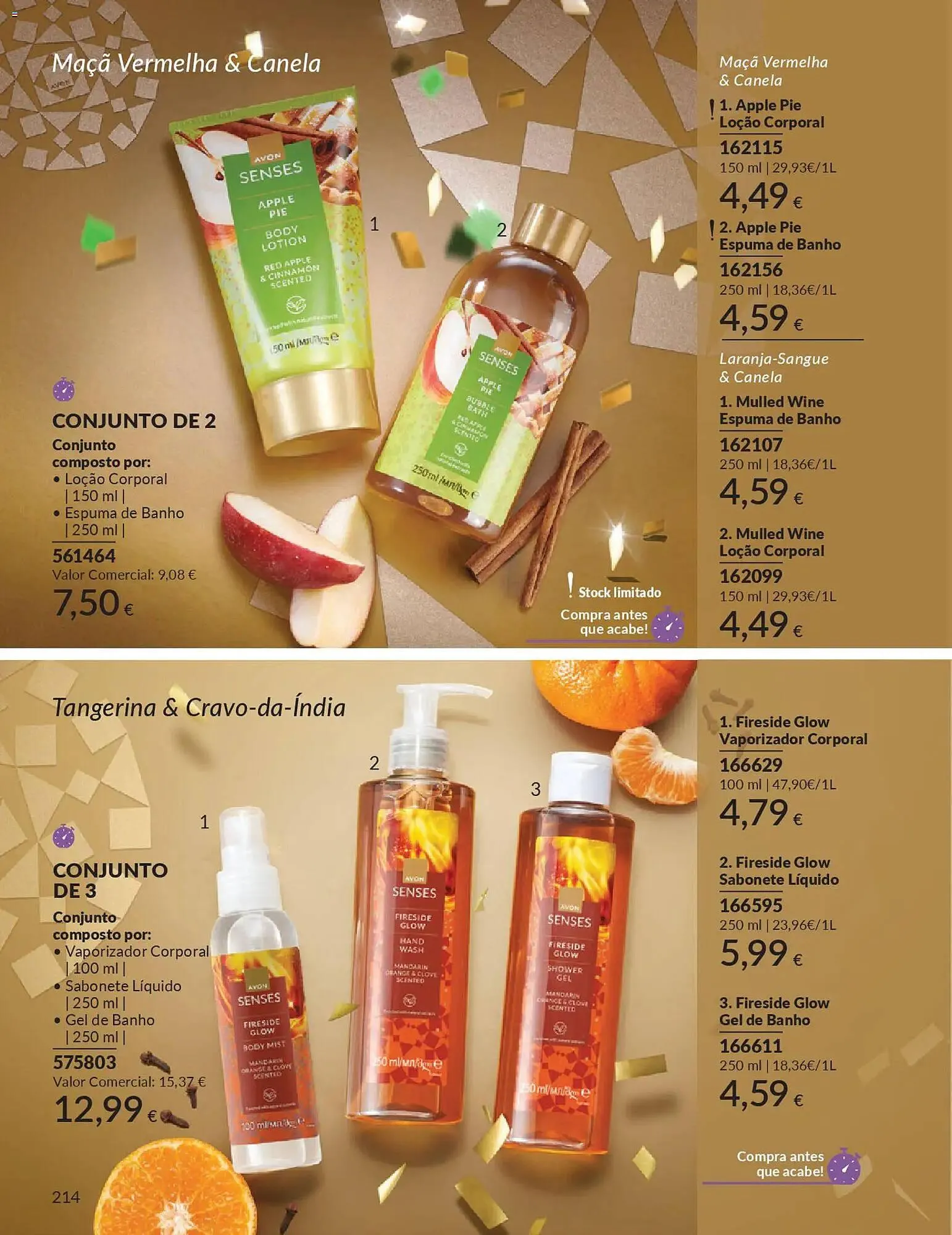 Folheto Catálogo Avon de 1 de dezembro até 1 de janeiro 2026 - Pagina 218