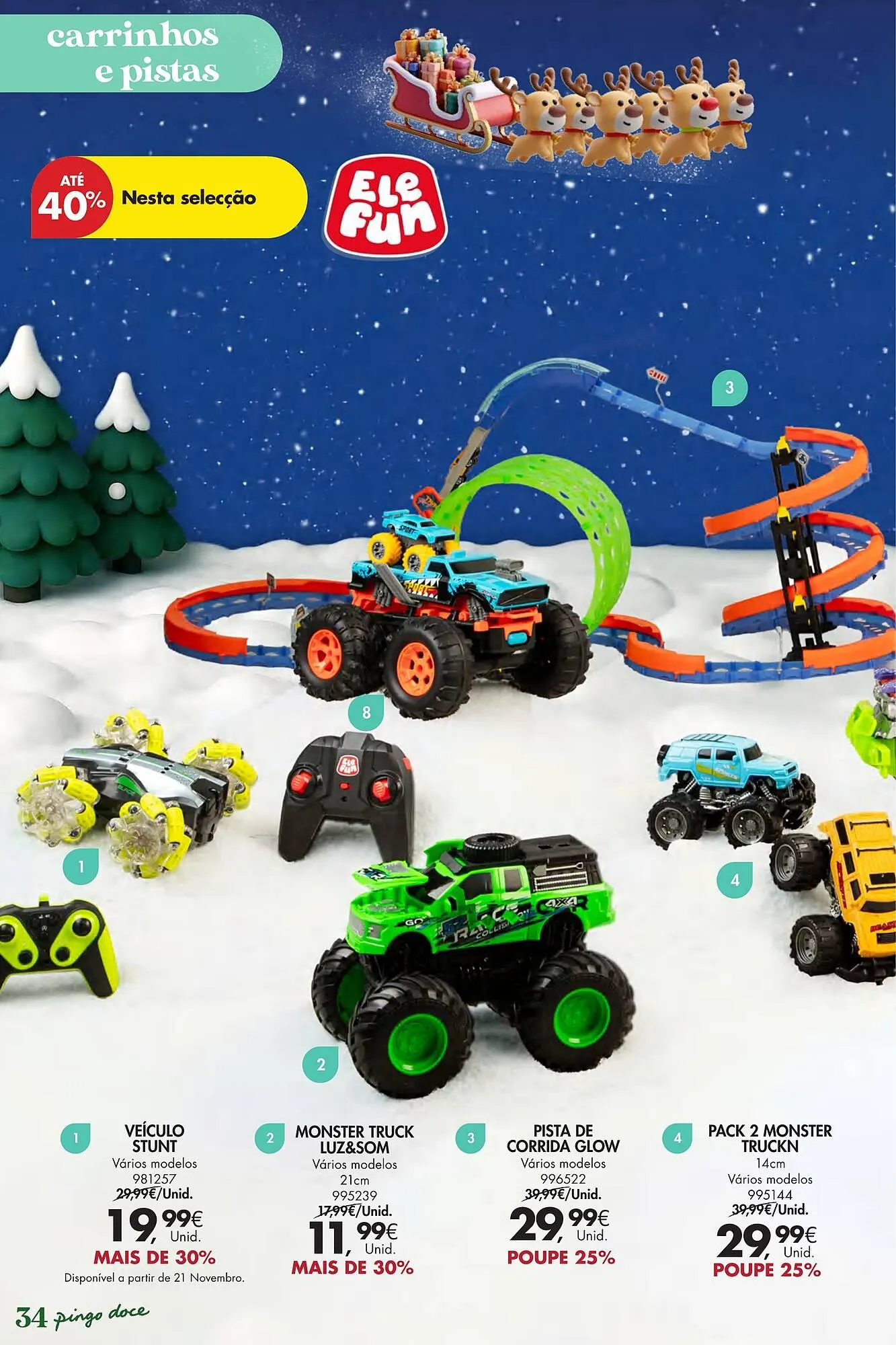 Folheto Folheto Pingo Doce de 18 de novembro até 5 de janeiro 2026 - Pagina 34