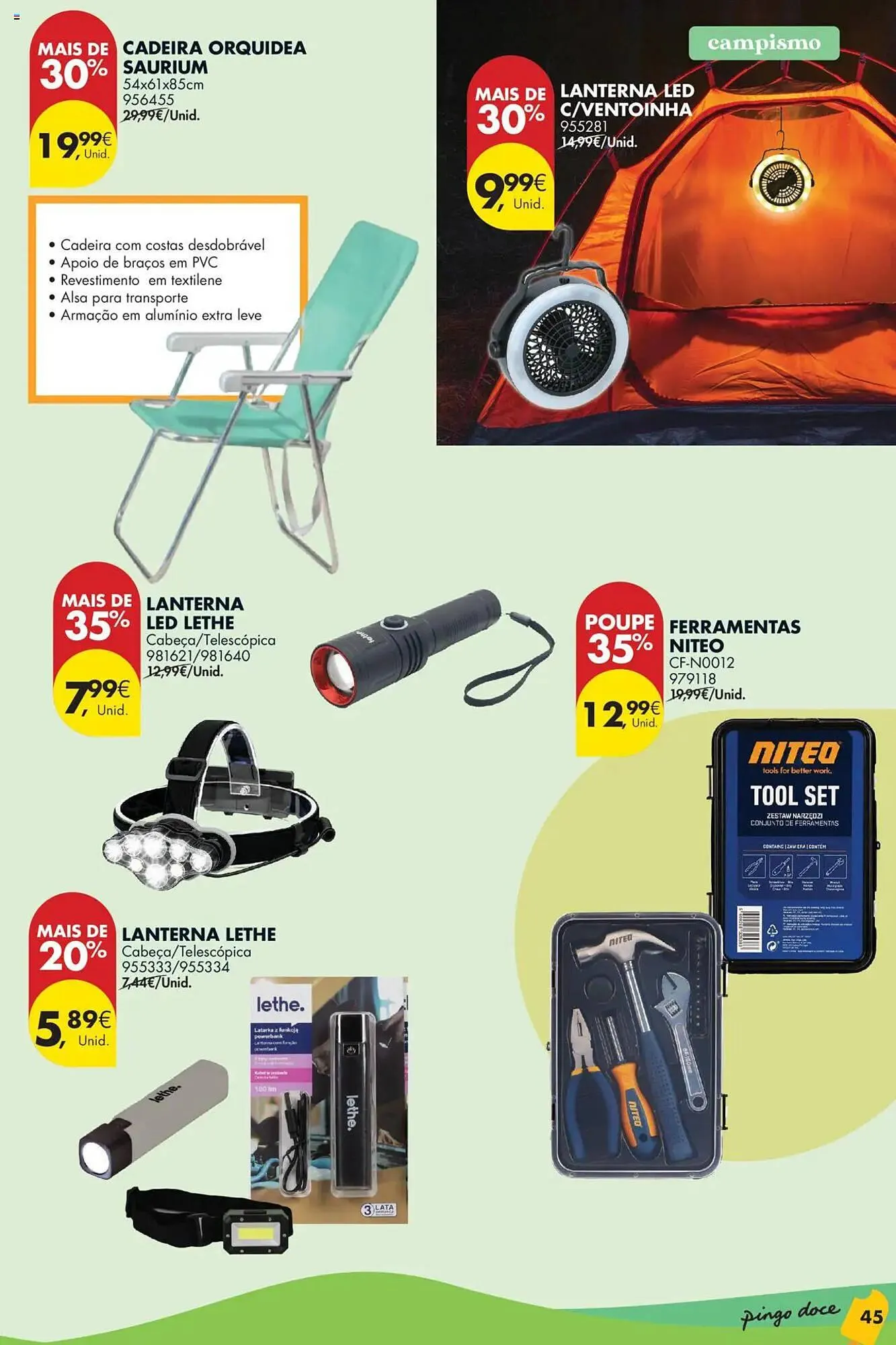 Folheto Folheto Pingo Doce de 10 de junho até 1 de julho 2025 - Pagina 45